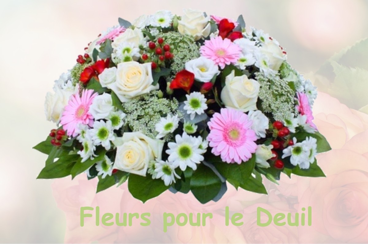 fleurs deuil SAUVOY